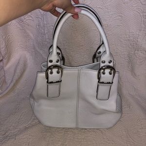 Tignanello White Purse